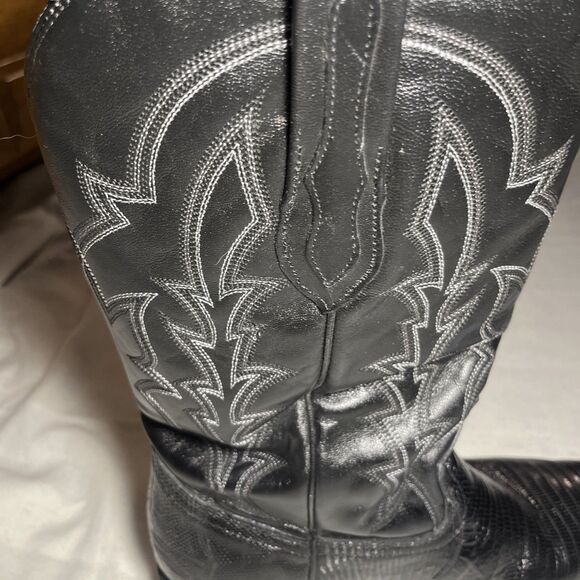 J.B. Dillon Lizard Leather Cowboy Boots JBR1006 EE - Mens Size 13EE main image 11